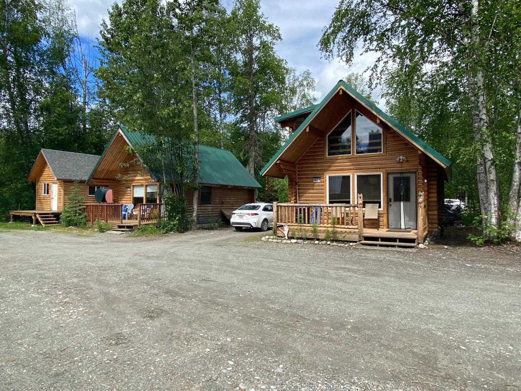 Talkeetna Log Cabin With Hot Tub Unit 1 Exteriér fotografie