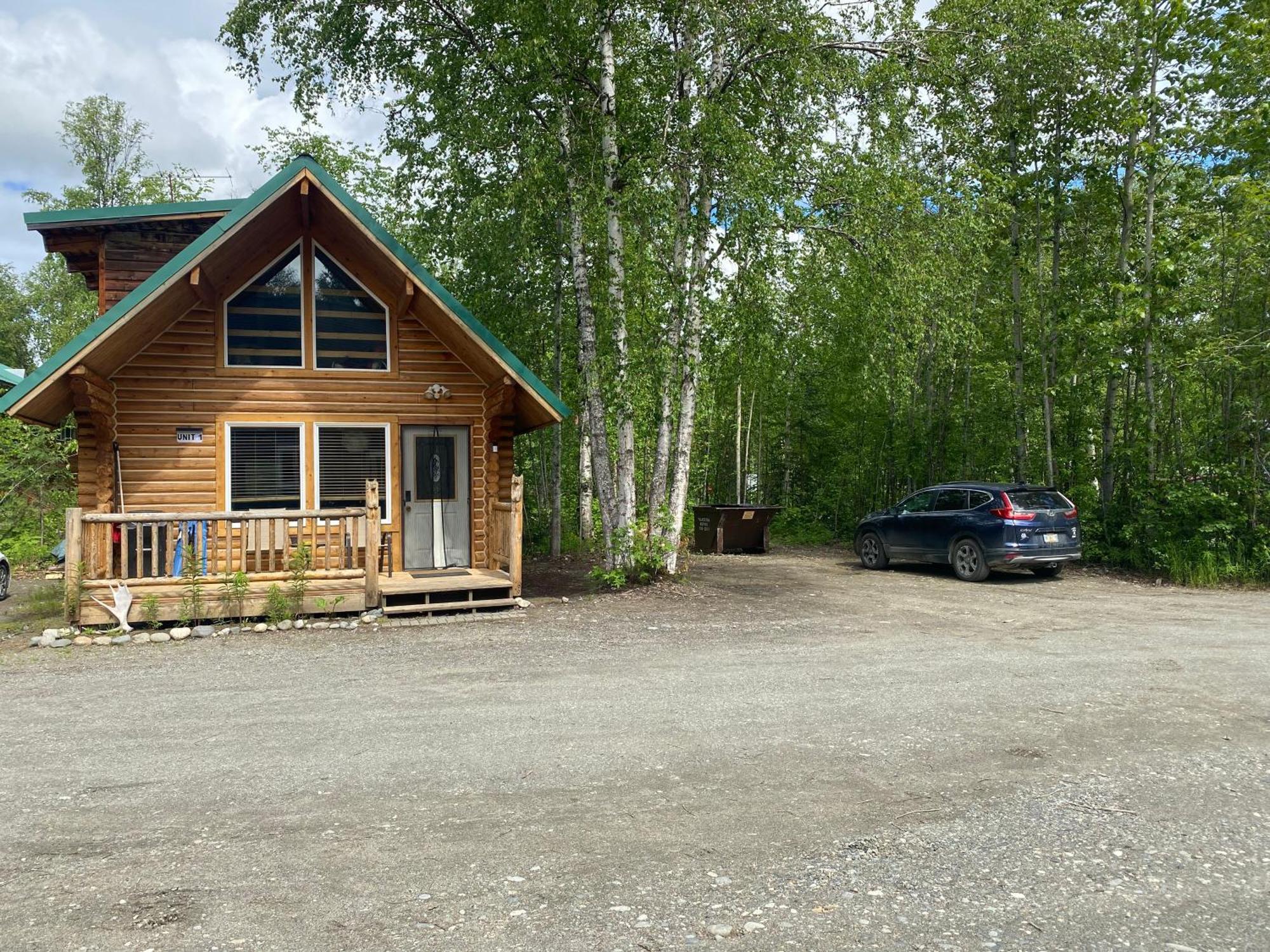 Talkeetna Log Cabin With Hot Tub Unit 1 Exteriér fotografie