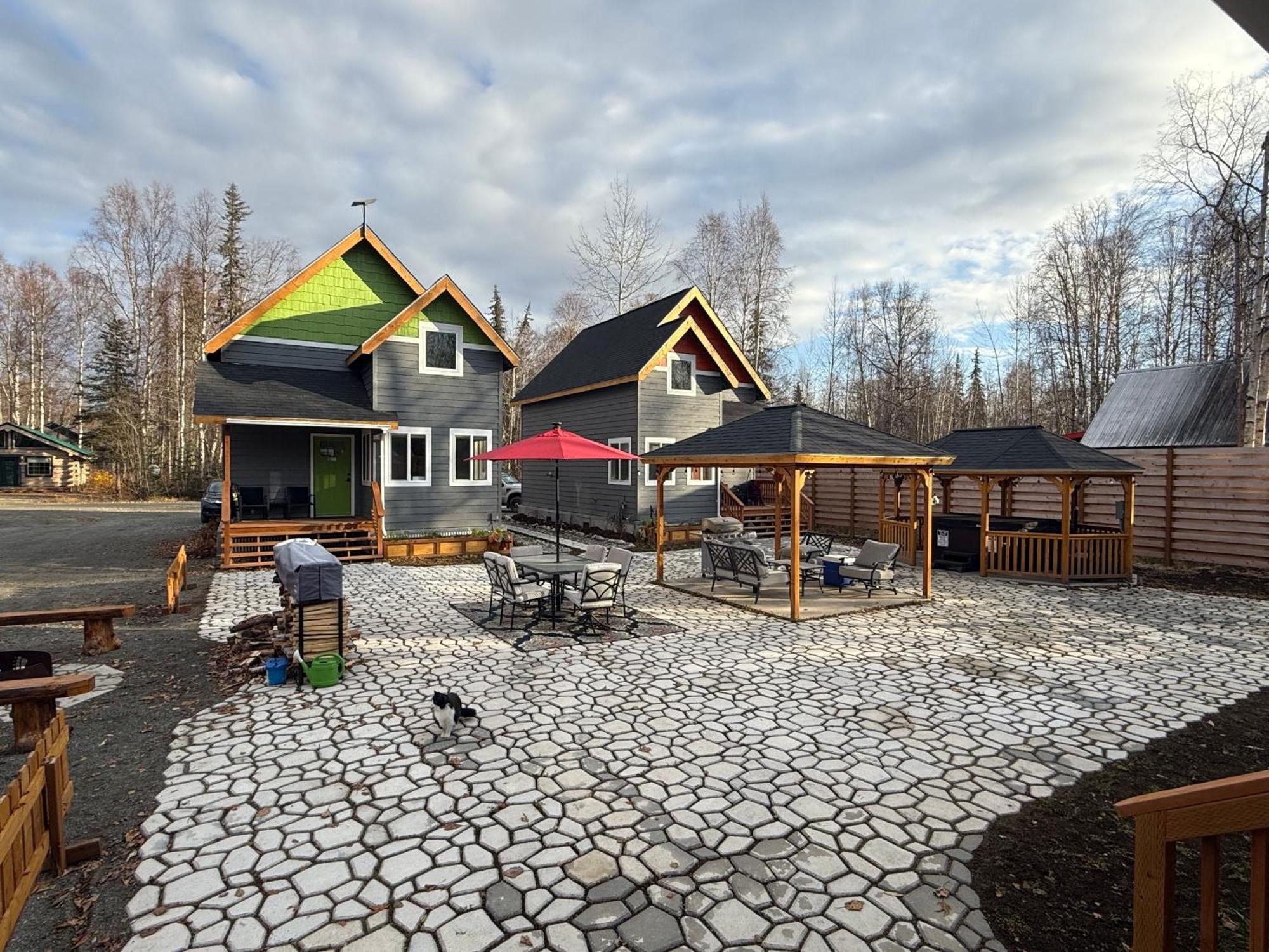 Talkeetna Log Cabin With Hot Tub Unit 1 Exteriér fotografie