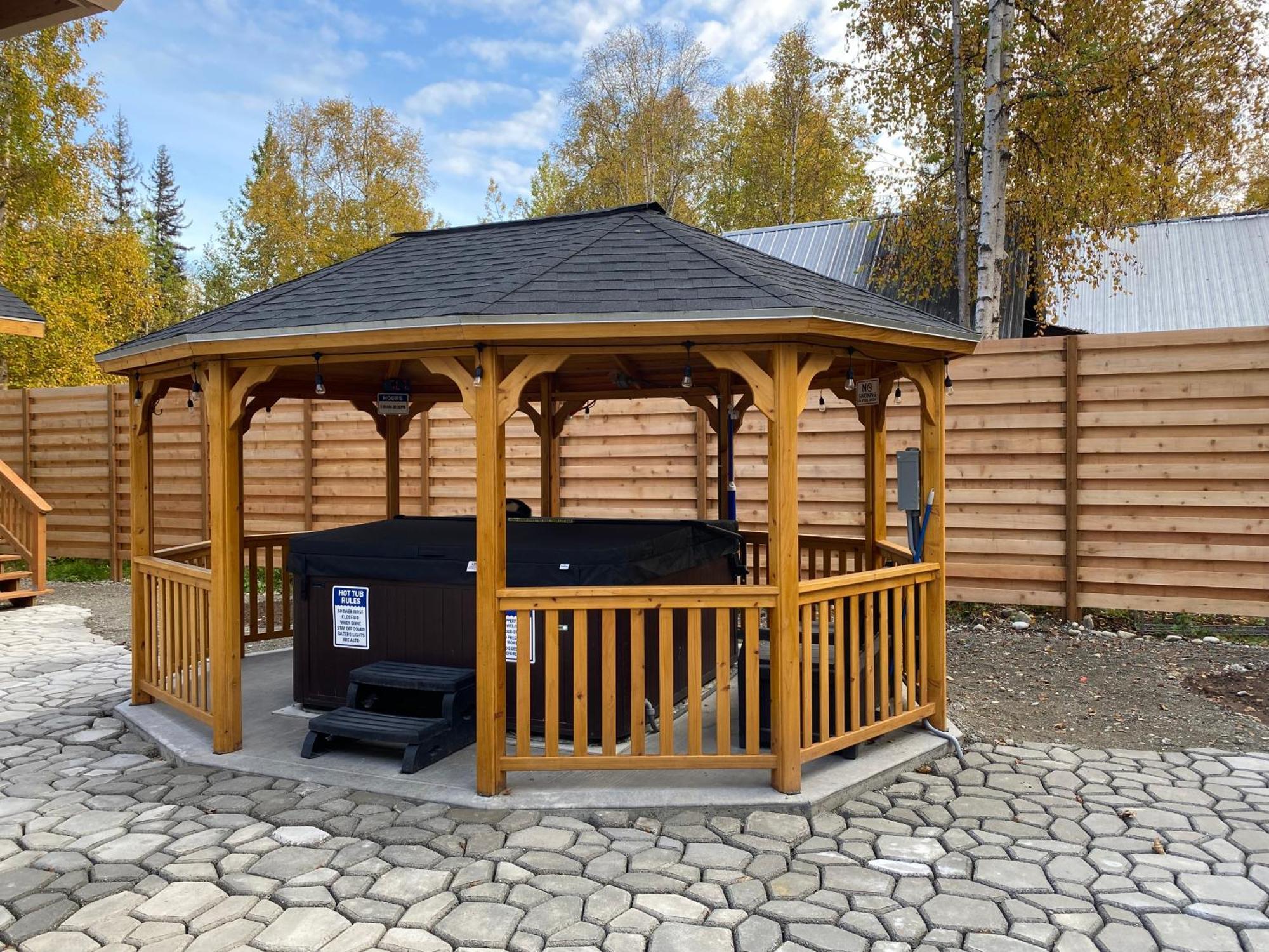 Talkeetna Log Cabin With Hot Tub Unit 1 Exteriér fotografie