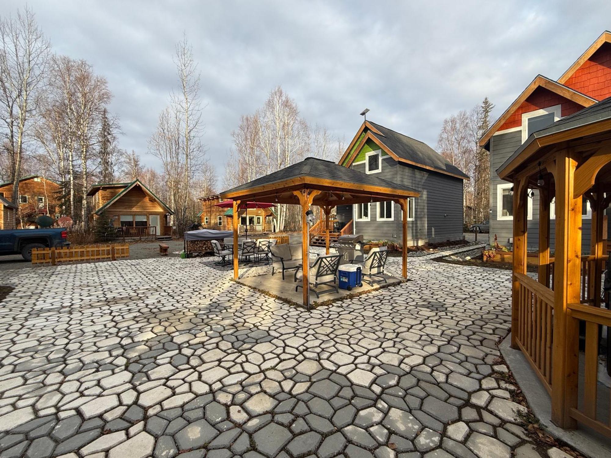 Talkeetna Log Cabin With Hot Tub Unit 1 Exteriér fotografie