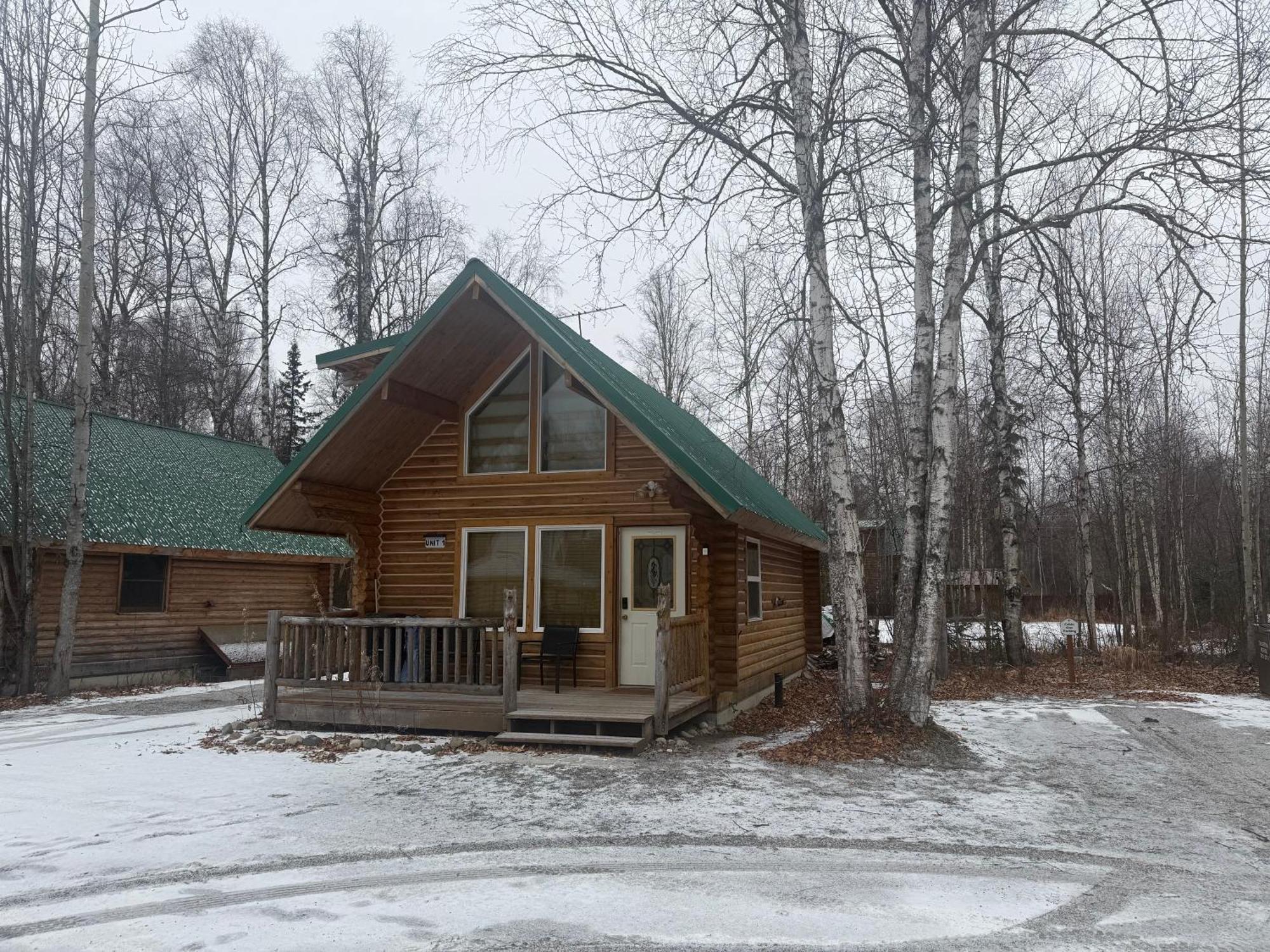 Talkeetna Log Cabin With Hot Tub Unit 1 Exteriér fotografie