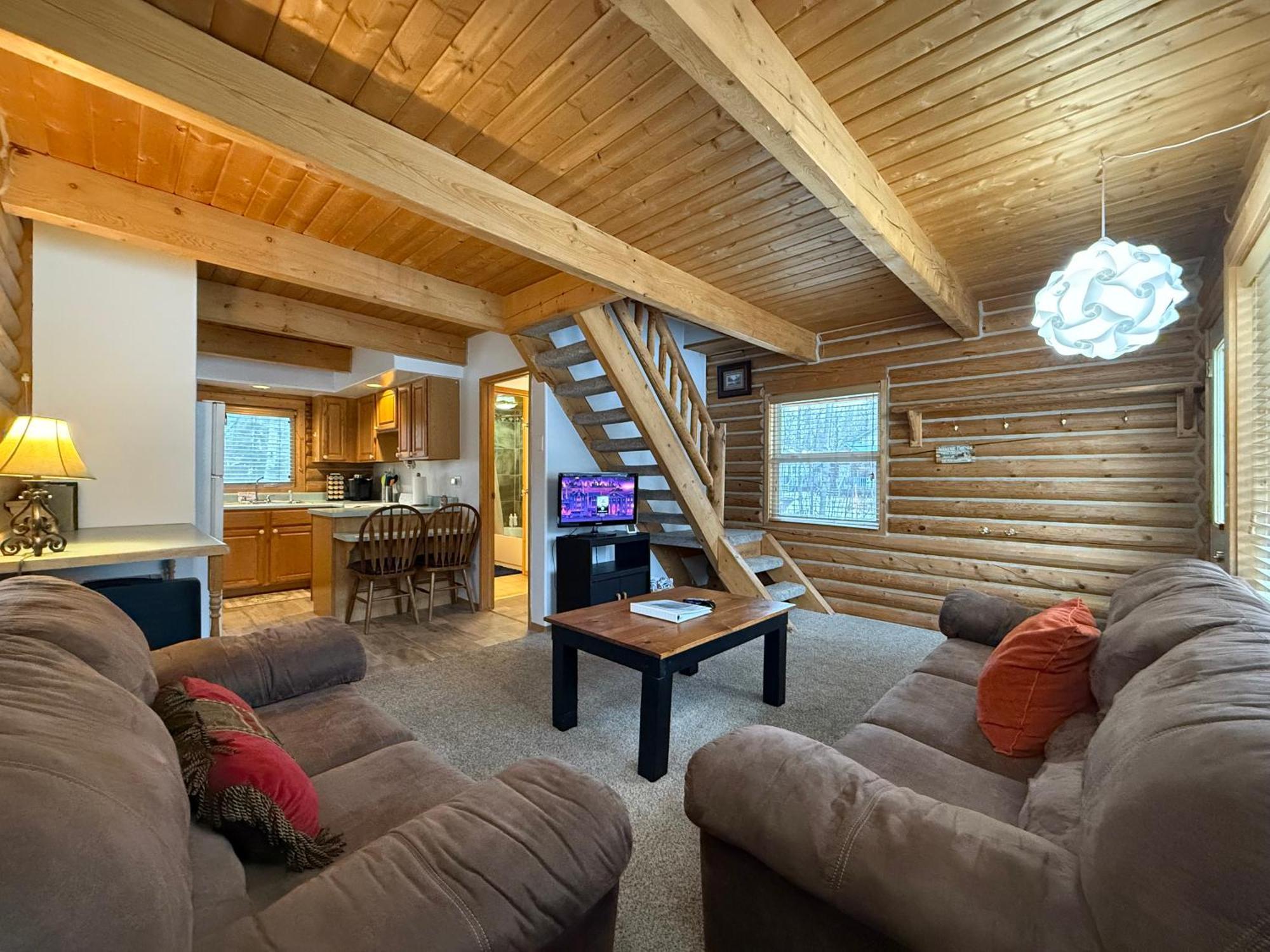 Talkeetna Log Cabin With Hot Tub Unit 1 Exteriér fotografie