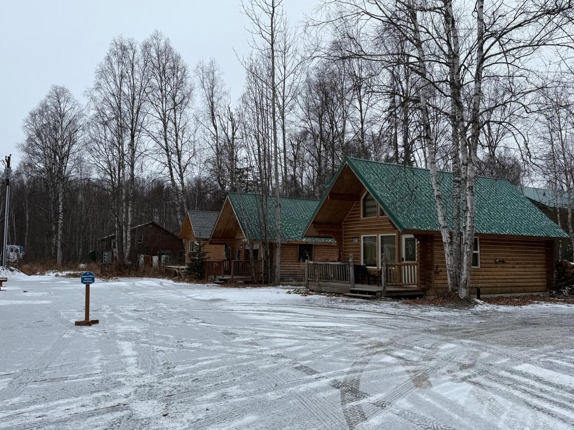 Talkeetna Log Cabin With Hot Tub Unit 1 Exteriér fotografie